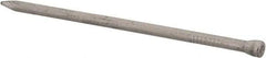 Value Collection - 8D, 13 Gauge, 2-1/2" OAL Finishing Nails - Smooth Shank, Grade 2 Steel, Bright Finish - Top Tool & Supply