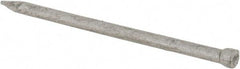 Value Collection - 4D, 15 Gauge, 1-1/2" OAL Finishing Nails - Smooth Shank, Grade 2 Steel, Galvanized Finish - Top Tool & Supply