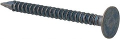 Value Collection - 13 Gauge, 1-3/8" OAL Common Nails - Annular Thread Shank, Grade 2 Steel, Blued Finish - Top Tool & Supply