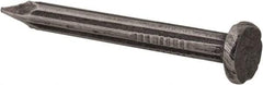 Value Collection - 9 Gauge, 1-1/2" OAL Masonry Nails - Fluted Shank, Grade 2 Steel, Uncoated - Top Tool & Supply