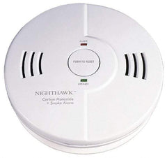 Kidde - 5-3/4 Inch Diameter, Smoke and Carbon Monoxide Alarm - 85 dB Decibel Rating, AA Battery Included, Indicating Light, Tamper Resistant - Top Tool & Supply