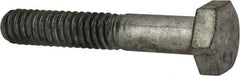 Value Collection - 1/4-20 Thread, 1-1/2" Length Under Head, Steel Hex Head Bolt - Hot Dipped Galvanized Coated, 7/16" Hex, UNC Thread, ANSI/ASME B18.2.2 & ASME B18.2.1, Grade 2 - Top Tool & Supply