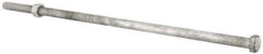 Value Collection - 3/8-16 Thread, 12" Length Under Head, Steel Hex Head Bolt - Hot Dipped Galvanized Coated, 9/16" Hex, ANSI/ASME B18.2.2 & ASME B18.2.1, Grade 2 - Top Tool & Supply