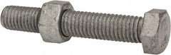 Value Collection - 1/2-13 Thread, 3" Length Under Head, Steel Hex Head Bolt - Hot Dipped Galvanized Coated, 3/4" Hex, UNC Thread, ANSI/ASME B18.2.2 & ASME B18.2.1, Grade 2 - Top Tool & Supply