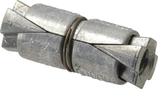 Value Collection - 5/16" Diam, 5/8" Drill, 1-1/4" OAL, Double Expansion Concrete Anchor - Zinc - Top Tool & Supply