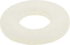 Made in USA - 5/16" Screw, Grade 6/6 Nylon Standard Flat Washer - 8.64mm ID x 18.8mm OD, 1.57mm Thick - Top Tool & Supply