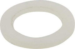 Made in USA - 1/2" Screw, Grade 6/6 Nylon Standard Flat Washer - 12.83mm ID x 3/4" OD, 1.57mm Thick - Top Tool & Supply