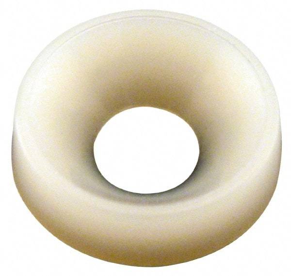 Made in USA - 4.06mm Thick, Nylon, Standard Countersunk Washer - 5.72mm ID x 15.47mm OD - Top Tool & Supply