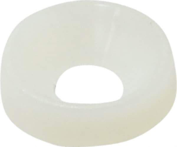 Made in USA - 4.57mm Thick, Nylon, Standard Countersunk Washer - 6.6mm ID x 17.35mm OD - Top Tool & Supply