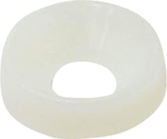 Made in USA - 4.57mm Thick, Nylon, Standard Countersunk Washer - 6.6mm ID x 17.35mm OD - Top Tool & Supply