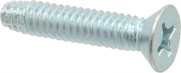 Value Collection - 1/4-20 UNC 1-1/4" Overall Length Phillips Thread Cutting Screw - Top Tool & Supply