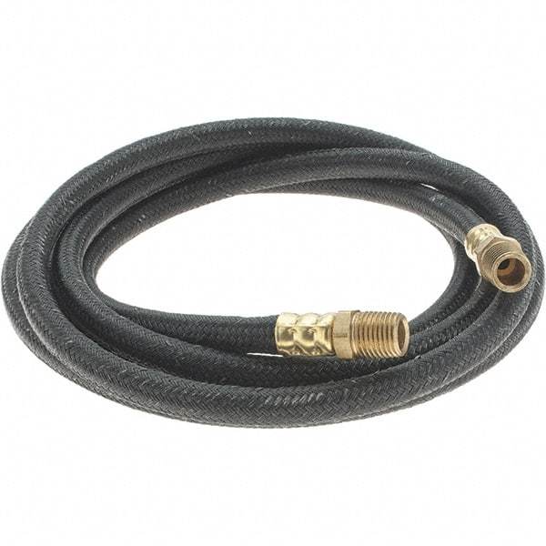 Dotco - 8', Air Hose, Dual 1/4" MNPT - Use with 45-2784 & 45-2687 - Top Tool & Supply