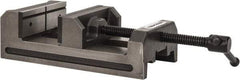 Palmgren - 6" Jaw Opening Capacity x 2" Throat Depth, Horizontal Drill Press Vise - 6" Wide Jaw, Stationary Base, Standard Speed, 11-15/16" OAL x 3-1/2" Overall Height - Top Tool & Supply