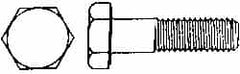 Value Collection - M10x1.50mm Metric Coarse, 100mm Length Under Head Hex Head Cap Screw - Top Tool & Supply