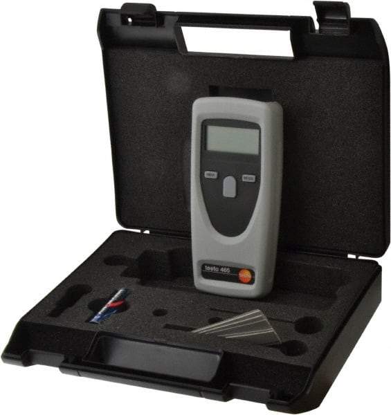 Value Collection - Accurate up to 0.02%, 1 RPM Resolution, Noncontact Tachometer - 1 to 99,999 RPM Measurement - Top Tool & Supply