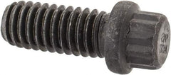 Value Collection - 5/16-18 UNC, 3/4" Length Under Head, 12 Point Drive Flange Bolt - 3/4" Thread Length, 170M PSI Alloy Steel, Smooth Flange, Uncoated - Top Tool & Supply