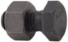 Value Collection - 7/8-9 Thread, 5" Length Under Head, Steel Hex Head Bolt - Uncoated, UNC Thread, ASTM A325 - Top Tool & Supply