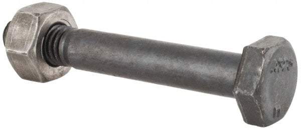 Value Collection - 1/2-13 Thread, 3-1/2" Length Under Head, Steel Hex Head Bolt - Uncoated, UNC Thread, ASTM A325 - Top Tool & Supply