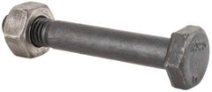 Value Collection - 1/2-13 Thread, 3-1/2" Length Under Head, Steel Hex Head Bolt - Uncoated, UNC Thread, ASTM A325 - Top Tool & Supply