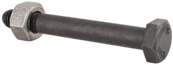 Value Collection - 1/2-13 Thread, 4" Length Under Head, Steel Hex Head Bolt - Uncoated, UNC Thread, ASTM A325 - Top Tool & Supply