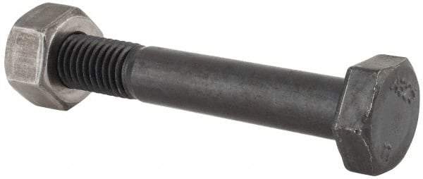 Value Collection - 5/8-11 Thread, 4" Length Under Head, Steel Hex Head Bolt - Uncoated, UNC Thread, ASTM A325 - Top Tool & Supply