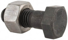 Value Collection - 3/4-10 Thread, 2-1/4" Length Under Head, Steel Hex Head Bolt - Uncoated, UNC Thread, ASTM A325 - Top Tool & Supply