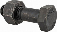 Value Collection - 3/4-10 Thread, 2-3/4" Length Under Head, Steel Hex Head Bolt - Uncoated, UNC Thread, ASTM A325 - Top Tool & Supply