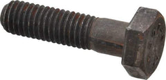 Value Collection - 1/2-13 Thread, 2" Length Under Head, Steel Hex Head Bolt - Uncoated, UNC Thread, ASTM A307, Grade A-307 - Top Tool & Supply