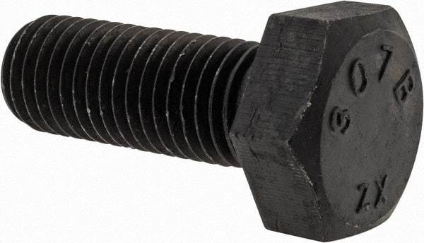 Value Collection - 3/4-10 Thread, 2" Length Under Head, Steel Hex Head Bolt - Uncoated, UNC Thread, ASTM A307, Grade A-307 - Top Tool & Supply