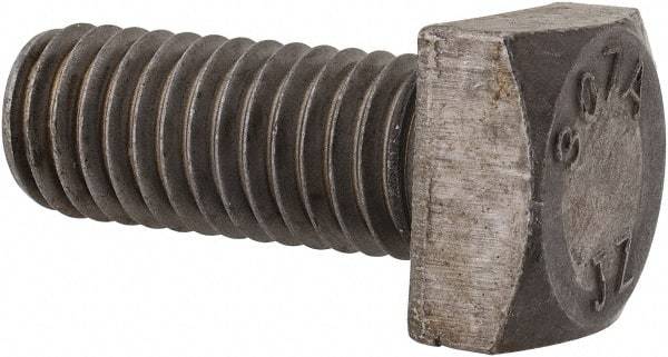 Value Collection - 1/2-13" UNC, 1-1/4" Length Under Head Square Head Bolt - Grade 2 Steel, Uncoated - Top Tool & Supply