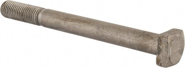 Value Collection - 1-8" UNC, 10" Length Under Head Square Head Bolt - Grade 2 Steel, Uncoated - Top Tool & Supply