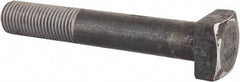 Value Collection - 1-1/4 - 7" UNC, 8" Length Under Head Square Head Bolt - Grade 2 Steel, Uncoated - Top Tool & Supply