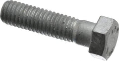 Value Collection - 3/8-16 Thread, 1-1/2" Length Under Head, Steel Hex Head Bolt - Hot Dipped Galvanized Coated, 9/16" Hex, UNC Thread, ANSI/ASME B18.2.2 & ASME B18.2.1, Grade 2 - Top Tool & Supply