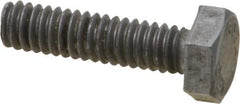 Value Collection - 1/4-20 Thread, 1" Length Under Head, Steel Hex Head Bolt - Uncoated, UNC Thread, ASTM A307, Grade 2 - Top Tool & Supply