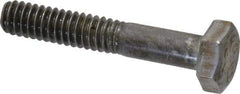 Value Collection - 1/4-20 Thread, 1-1/2" Length Under Head, Steel Hex Head Bolt - Uncoated, UNC Thread, ASTM A307, Grade 2 - Top Tool & Supply