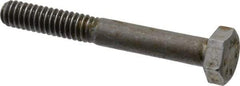 Value Collection - 1/4-20 Thread, 2" Length Under Head, Steel Hex Head Bolt - Uncoated, UNC Thread, ASTM A307, Grade 2 - Top Tool & Supply