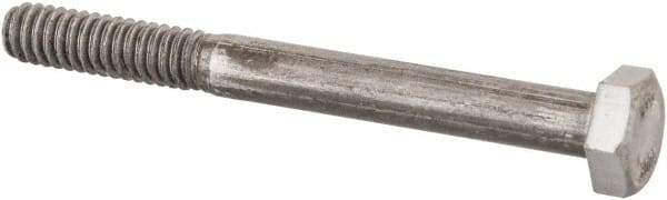 Value Collection - 1/4-20 Thread, 2-1/2" Length Under Head, Steel Hex Head Bolt - Uncoated, UNC Thread, ASTM A307, Grade 2 - Top Tool & Supply