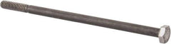 Value Collection - 1/4-20 Thread, 5" Length Under Head, Steel Hex Head Bolt - Uncoated, UNC Thread, ASTM A307, Grade 2 - Top Tool & Supply