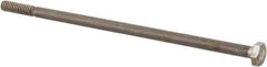 Value Collection - 1/4-20 Thread, 6" Length Under Head, Steel Hex Head Bolt - Uncoated, UNC Thread, ASTM A307, Grade 2 - Top Tool & Supply