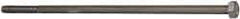 Value Collection - 1/4-20 Thread, 7" Length Under Head, Steel Hex Head Bolt - Uncoated, UNC Thread, ASTM A307, Grade 2 - Top Tool & Supply