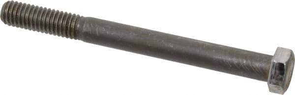 Value Collection - 3/8-16 Thread, 4" Length Under Head, Steel Hex Head Bolt - Uncoated, UNC Thread, ASTM A307, Grade 2 - Top Tool & Supply