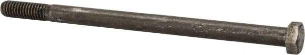 Value Collection - 3/8-16 Thread, 6" Length Under Head, Steel Hex Head Bolt - Uncoated, UNC Thread, ASTM A307, Grade 2 - Top Tool & Supply