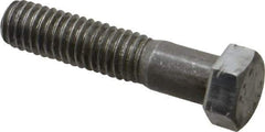 Value Collection - 7/16-14 Thread, 2" Length Under Head, Steel Hex Head Bolt - Uncoated, UNC Thread, ASTM A307, Grade 2 - Top Tool & Supply