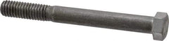 Value Collection - 7/16-14 Thread, 4" Length Under Head, Steel Hex Head Bolt - Uncoated, UNC Thread, ASTM A307, Grade 2 - Top Tool & Supply