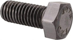 Value Collection - 1/2-13 Thread, 1-1/4" Length Under Head, Steel Hex Head Bolt - Uncoated, UNC Thread, ASTM A307, Grade 2 - Top Tool & Supply