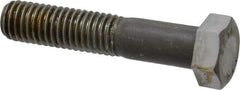 Value Collection - 1/2-13 Thread, 2-1/2" Length Under Head, Steel Hex Head Bolt - Uncoated, UNC Thread, ASTM A307, Grade 2 - Top Tool & Supply