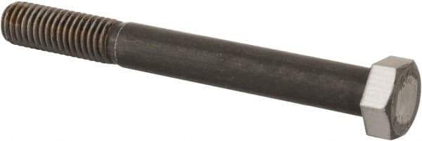 Value Collection - 1/2-13 Thread, 4-1/2" Length Under Head, Steel Hex Head Bolt - Uncoated, UNC Thread, ASTM A307, Grade 2 - Top Tool & Supply