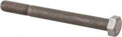 Value Collection - 1/2-13 Thread, 5" Length Under Head, Steel Hex Head Bolt - Uncoated, UNC Thread, ASTM A307, Grade 2 - Top Tool & Supply