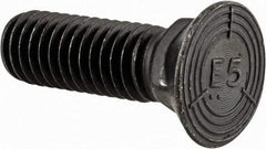 Value Collection - 3/8-16 UNC, 1-1/4" OAL, Steel Plow Bolt - Uncoated, Grade 5 - Top Tool & Supply