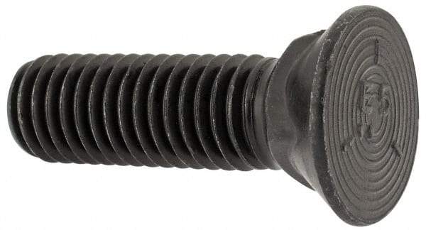 Value Collection - 1/2-13 UNC, 1-3/4" OAL, Steel Plow Bolt - Uncoated, Grade 5 - Top Tool & Supply